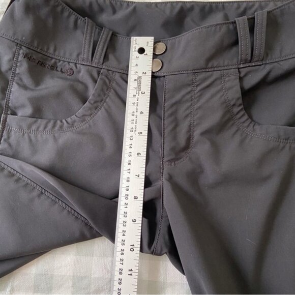 Merrell aeroblock trousers stretch pants 6 grey charcoal adventure-ready hicking - Picture 13 of 13